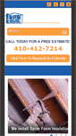 Mobile Screenshot of devereinsulation.com